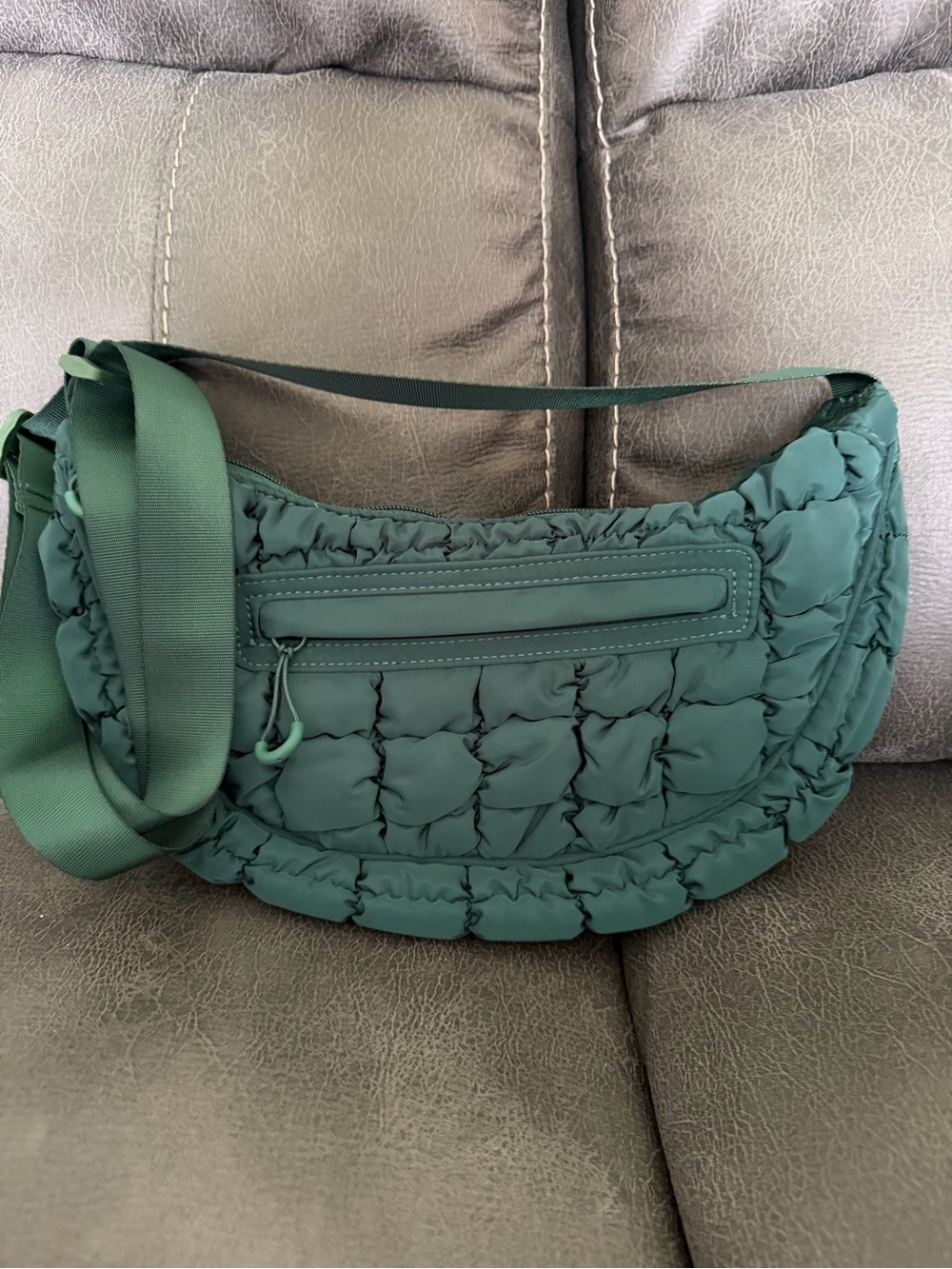 Target Wild Fable Green Quilted Crossbody Shoulder Bag - Women's Bag